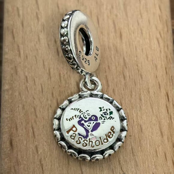 Pandora Passholder Flower and Garden Festival Charm, S925 Silver Bracelets - Picture 1 of 4